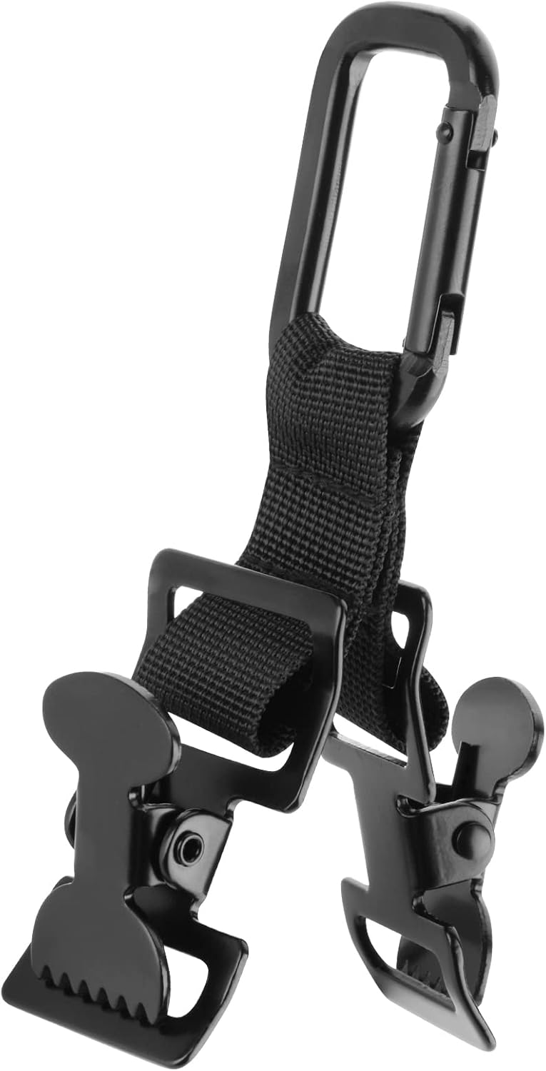 Xxerciz Golf Glove Clip and Belt Holder, Work Safety Glove Keeper With Metal Clips Carabiner for Construction Gloves, Golf Accessories for Men