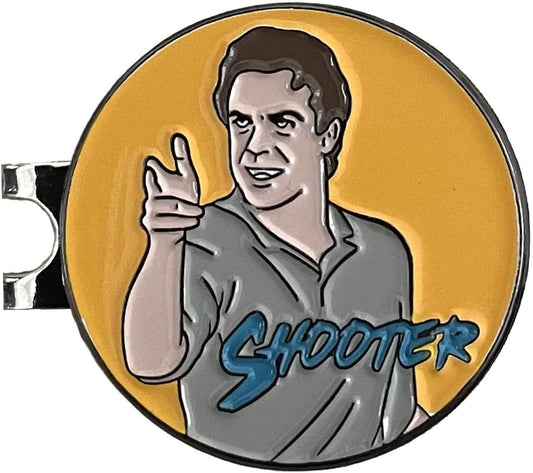 Balanced Co. Funny Golf Hat Clip with Enamel Magnetic Ball Marker