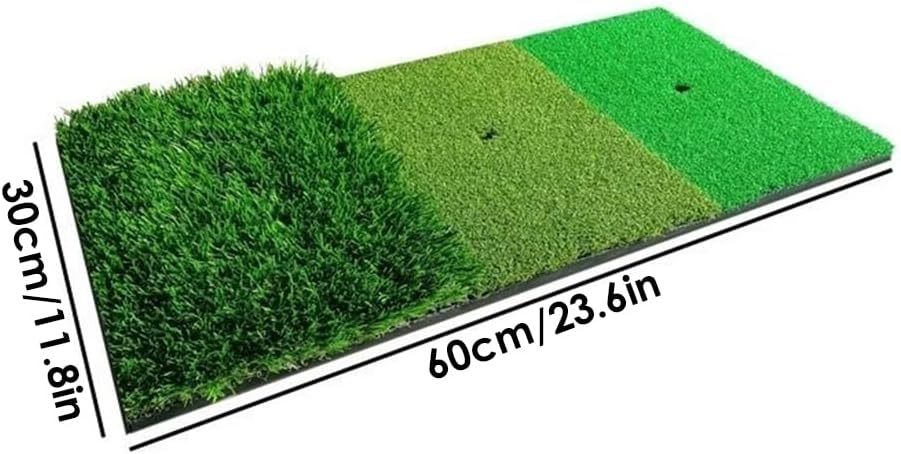 Golf Practice Hitting Mat Portable Turf for Indoor and Outdoor Golf Training