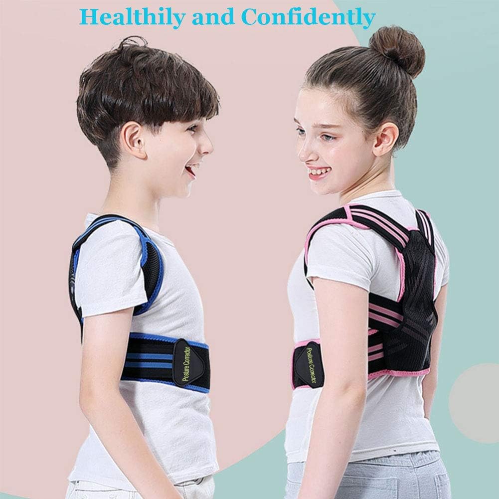 Lexniush Professional Posture Corrector for Men, Women and Kids, Effective Upper Back Posture Brace for Teenagers Boys Girls Spinal Support to Improves Slouch, Prevent Humpback, Relieve Back Pain