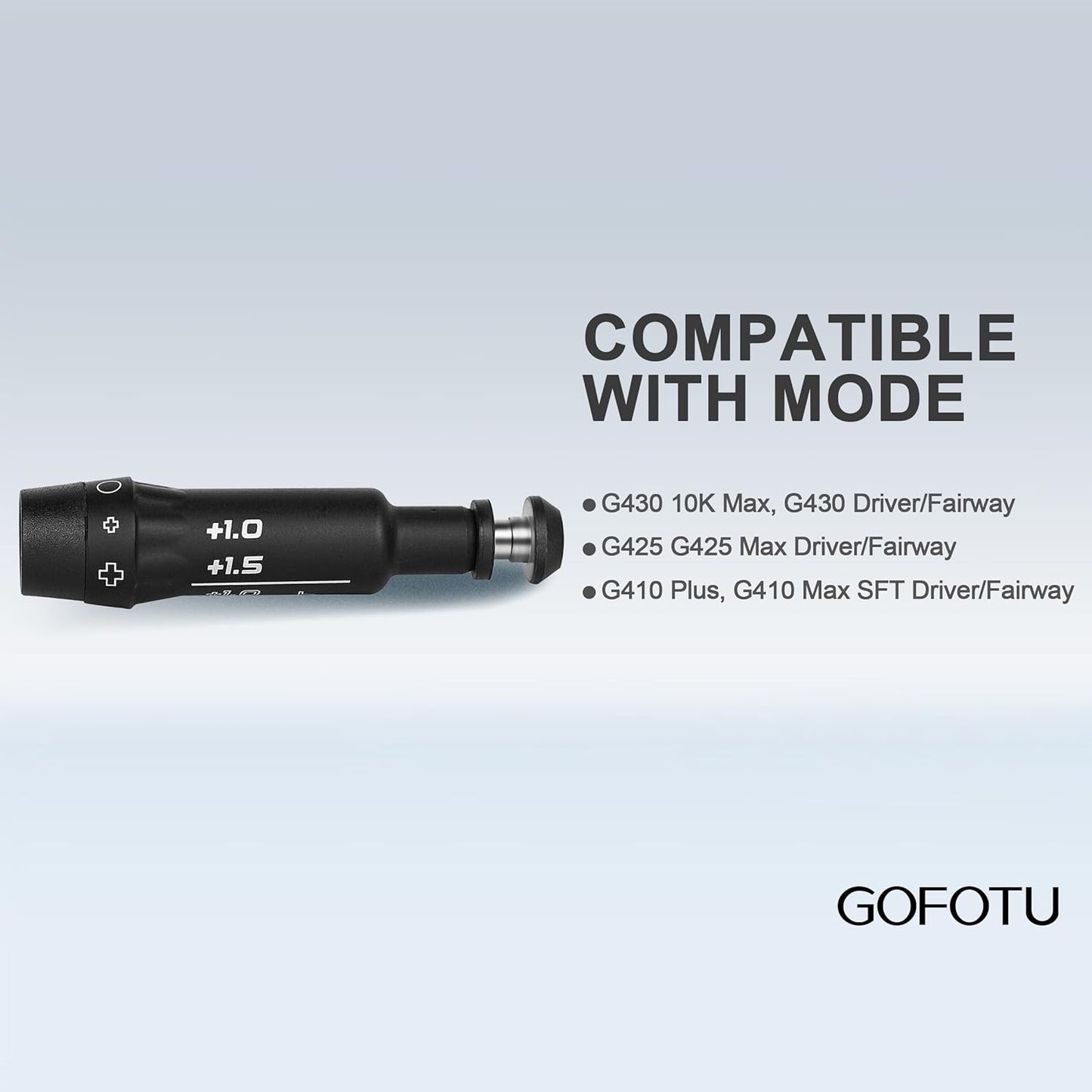 Golf .370 Golf Shaft Adapter Sleeve Compatibel with Ping G410 G410 Plus Hybrid Shaft