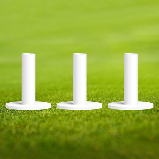 FINGER TEN Golf Rubber Tees Driving Range Value 3/4 Pack, Mixed or Same Size 1.5’’ 2.25’’ 2.75’’ 3’’ for Durable Practice Mat Holds Ball Well