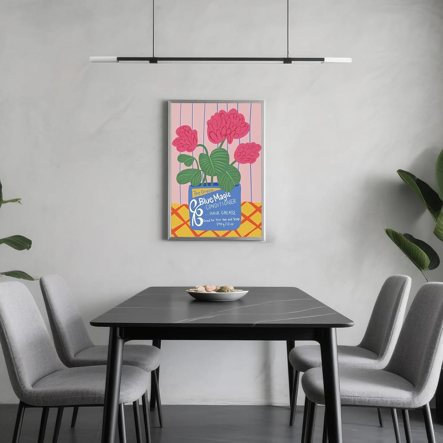 LXLSTORE Botanical Print Vintage Wall Art Floral Wall Art Flower Market Prints Matisse Art Poster 16x24inch Unframed Floral Drawing Posters for Gallery Room Aesthetic Living Room Bathroom Decor