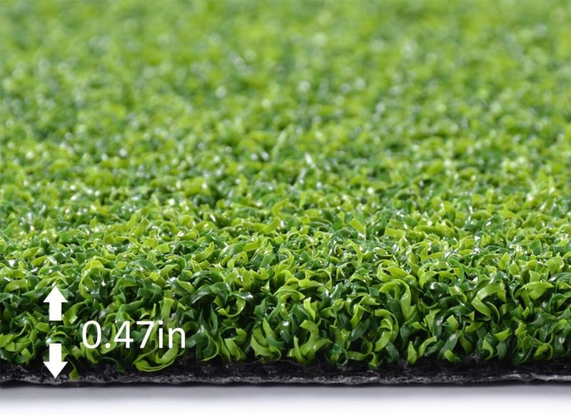 Golf Mat (0.47" Custom Size) Multi-use Artificial Grass Carpet Indoor/Outdoor Rug, Golf Hitting Practice Mat in Home, Backyard