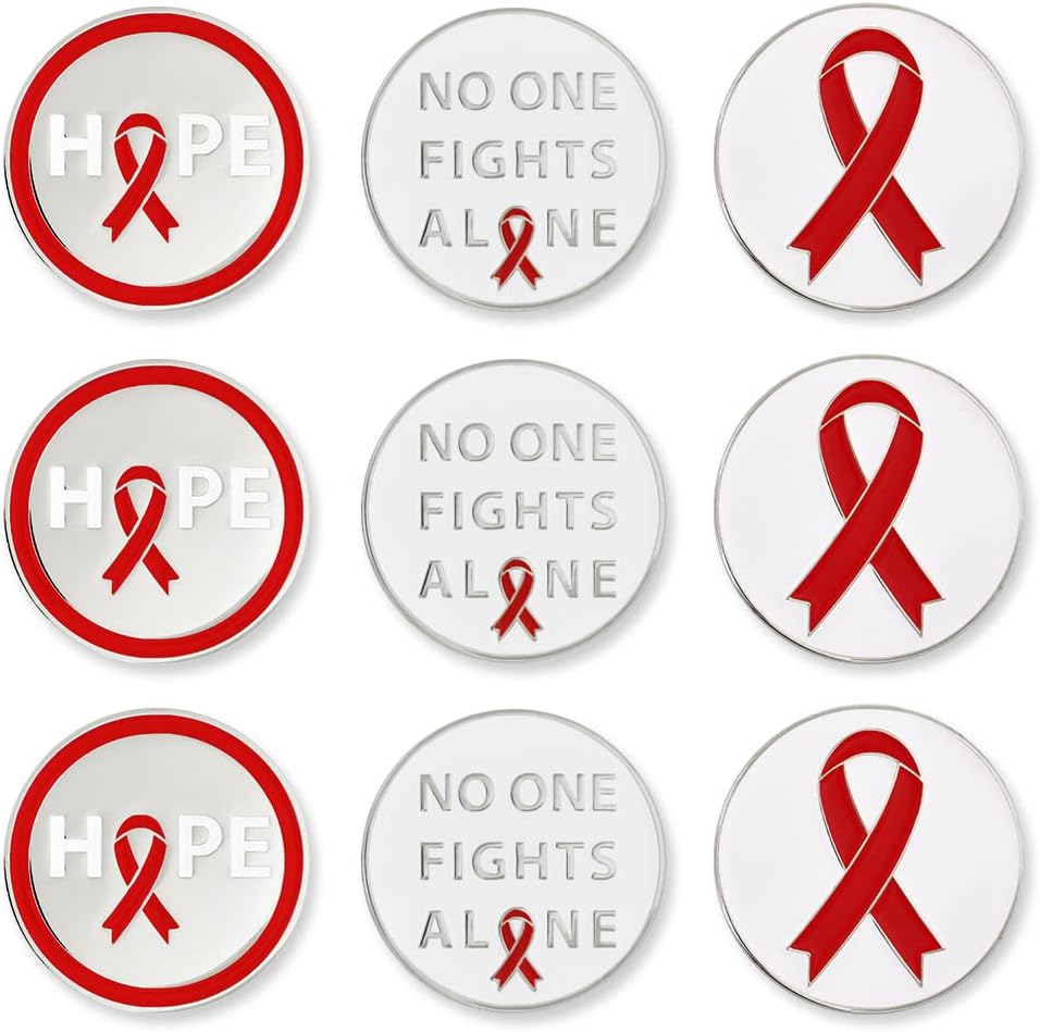 PinMart’s Mix Bundle Pack of 9 Golf Ball Markers - Golf Accessories for Men and Women – United States Eagle and American Flag Magnetic Ball Markers Set of 9