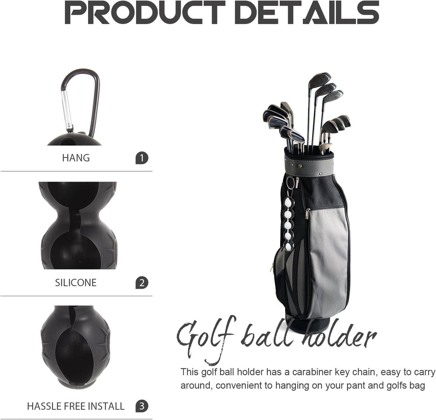 Golf Silica Gel Silicone Ball Major