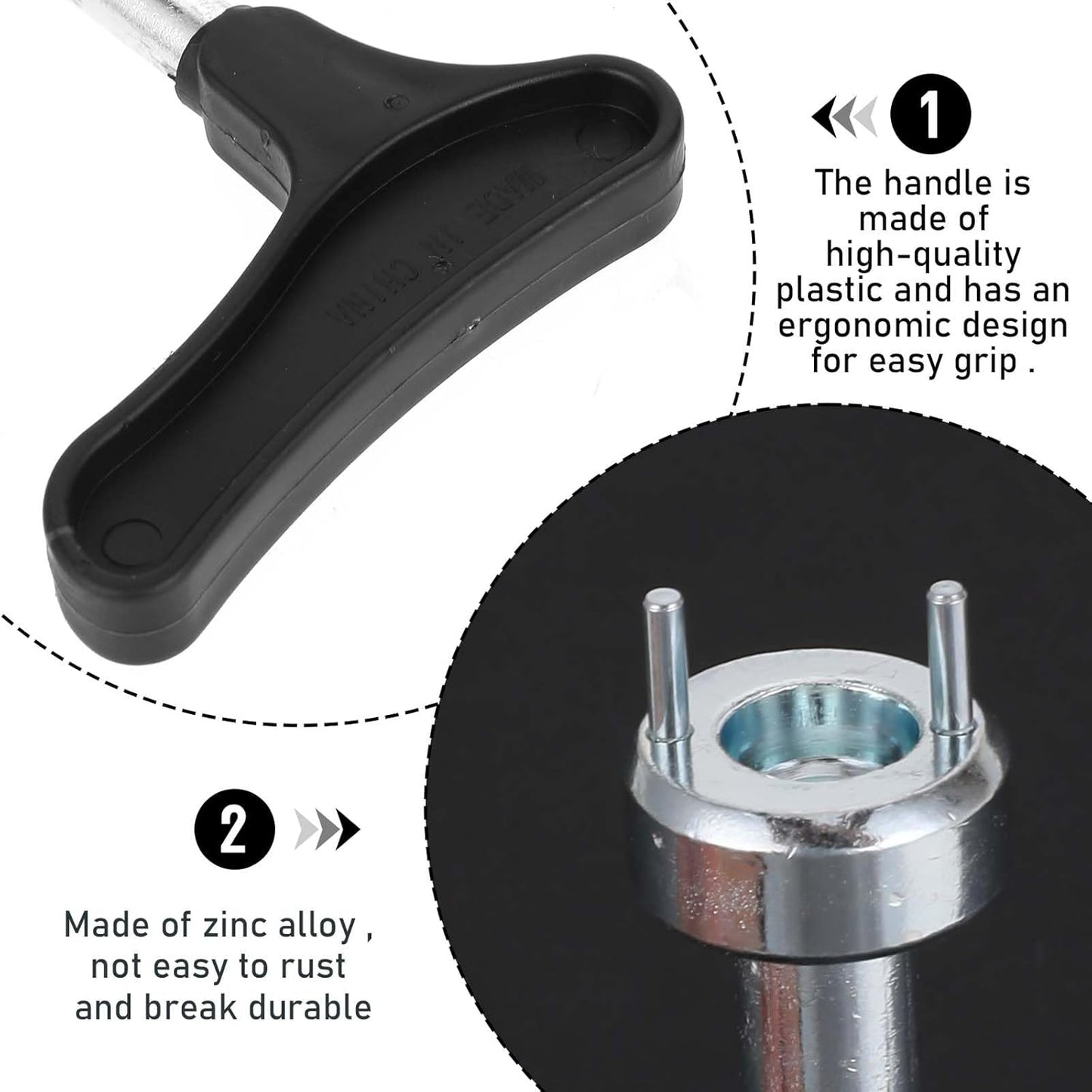 Golf Shoe Spikes Wrench Stainless Steel Multifunction Golf Shoes Cleat Wrench Adjustment Cleat Key Universal Spike Shoes Replacement Tool