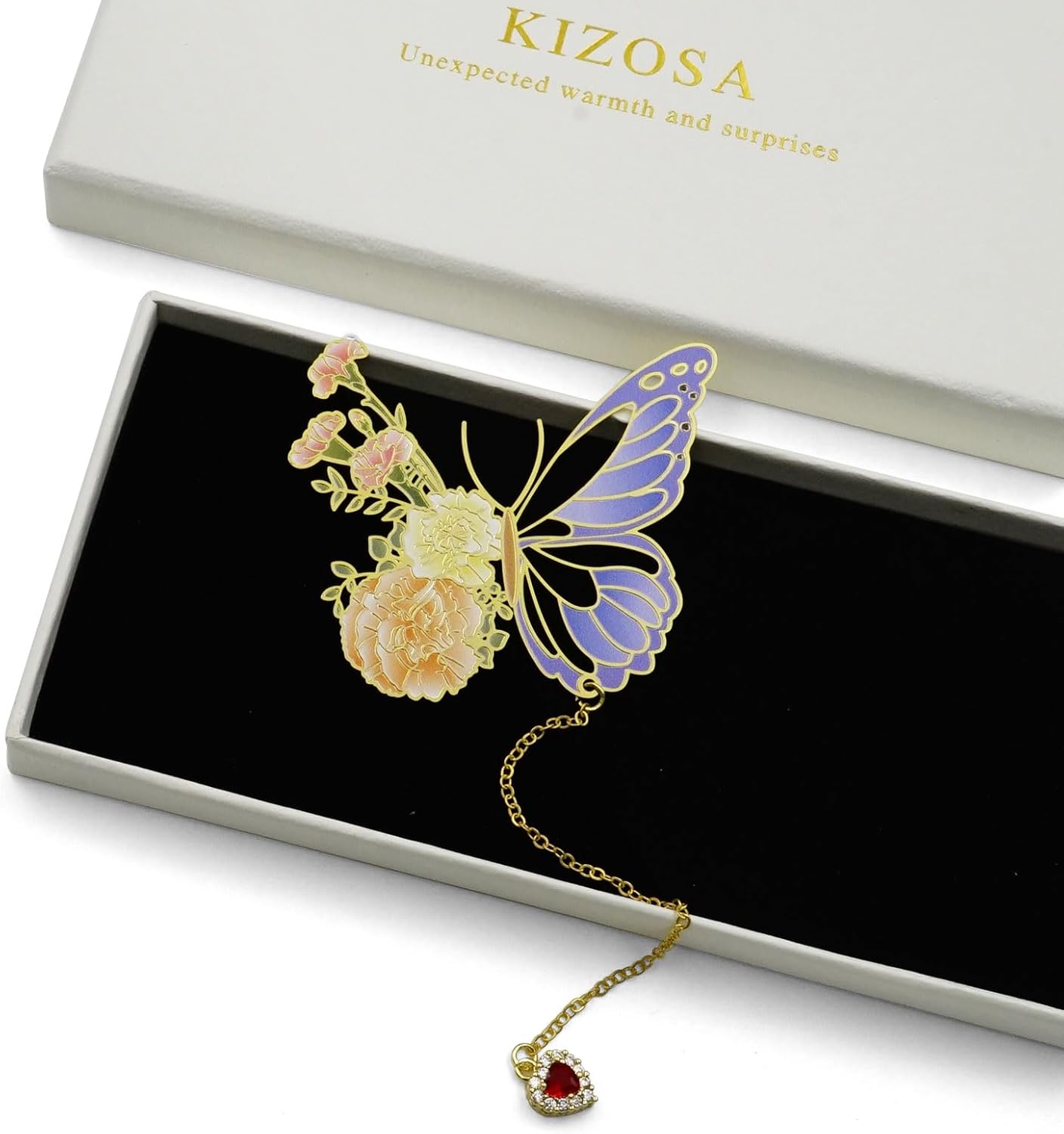 Butterfly Bookmarks for Women,Cute Funny Metal Bookmark,Unique Gifts Book Markers for Women Book Lovers,Teacher Appreciation Gifts,Valentine Mother's Day Christmas New Year Birthday Gift