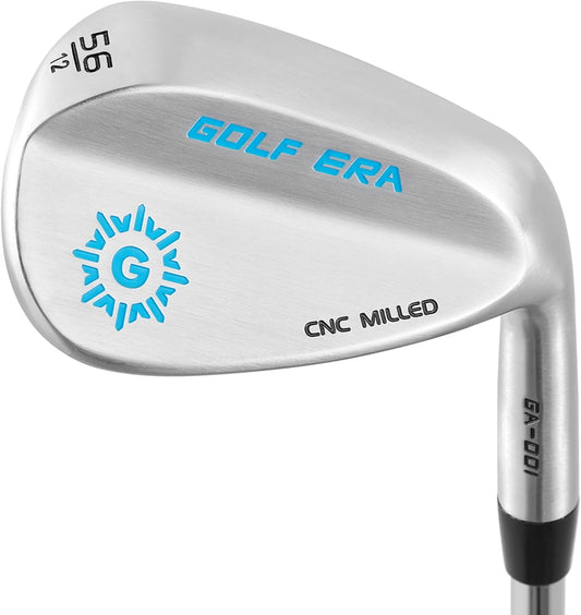Golf Wedge - Premium Golf Wedge Set or Individual 50/52/54/56/58/60 - CNC Milled Face for More Spin - Golf Gap Wedge Sand Wedge Lob Wedge