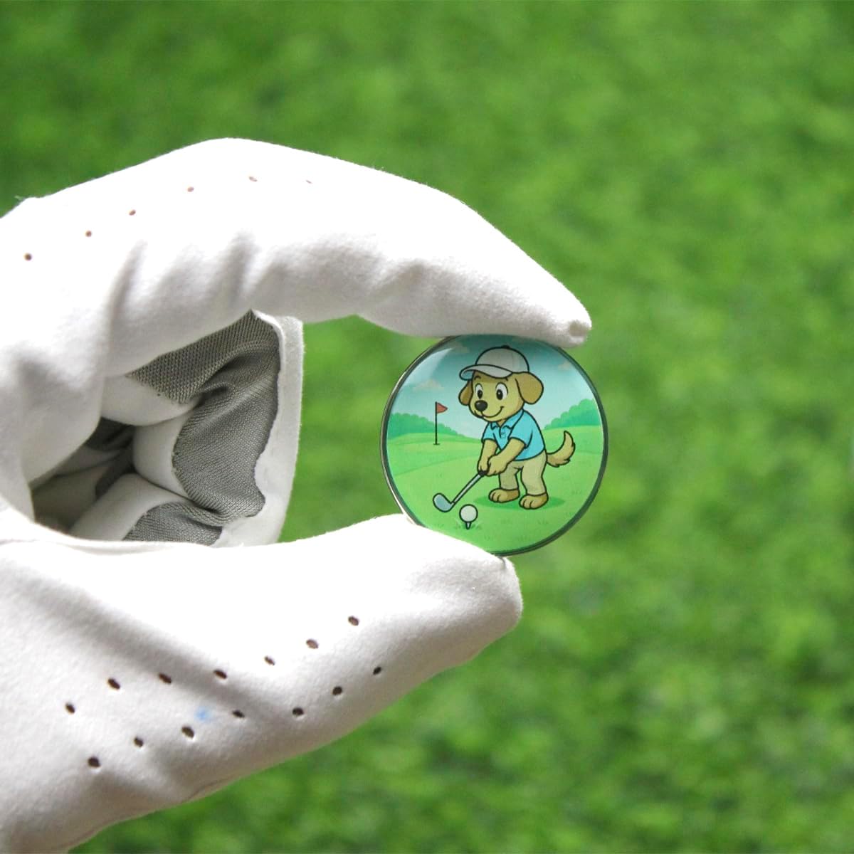 Custom Golf Divot Tool with Ball Marker, Personalized Foldable Golf Repair Tool, Golf Accessories Gift for Men & Women