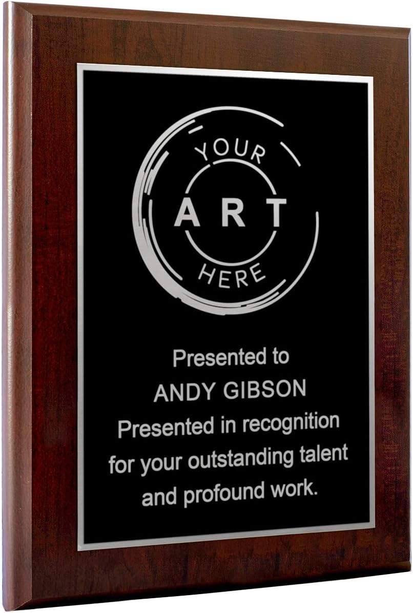 Personalized Engraved Plaques and Awards. Great for Retirement, Thank You, Military Recognition, Special Achievements, Memorials, Sports, School, and Corporate Awards