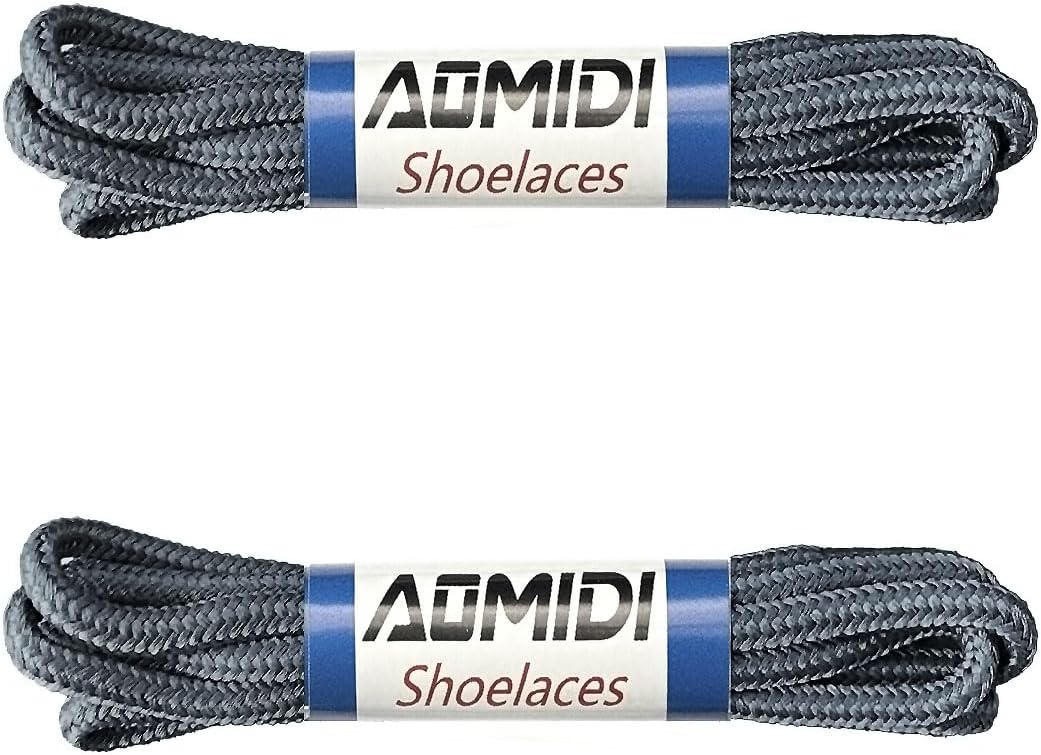 2 Pair Shoelaces Round Athletic Shoes Lace for Boot Laces Shoelaces and Multiple Shoe Types Replacements