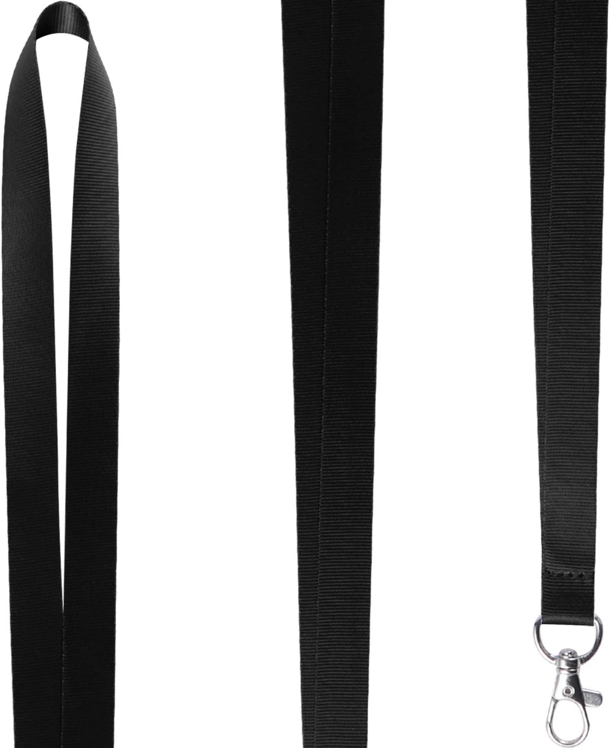 YOUOWO Lanyards with ID Badges Holder Vertical 12 Pack Multicolor Neck Lanyard for Keys Women Teacher Men