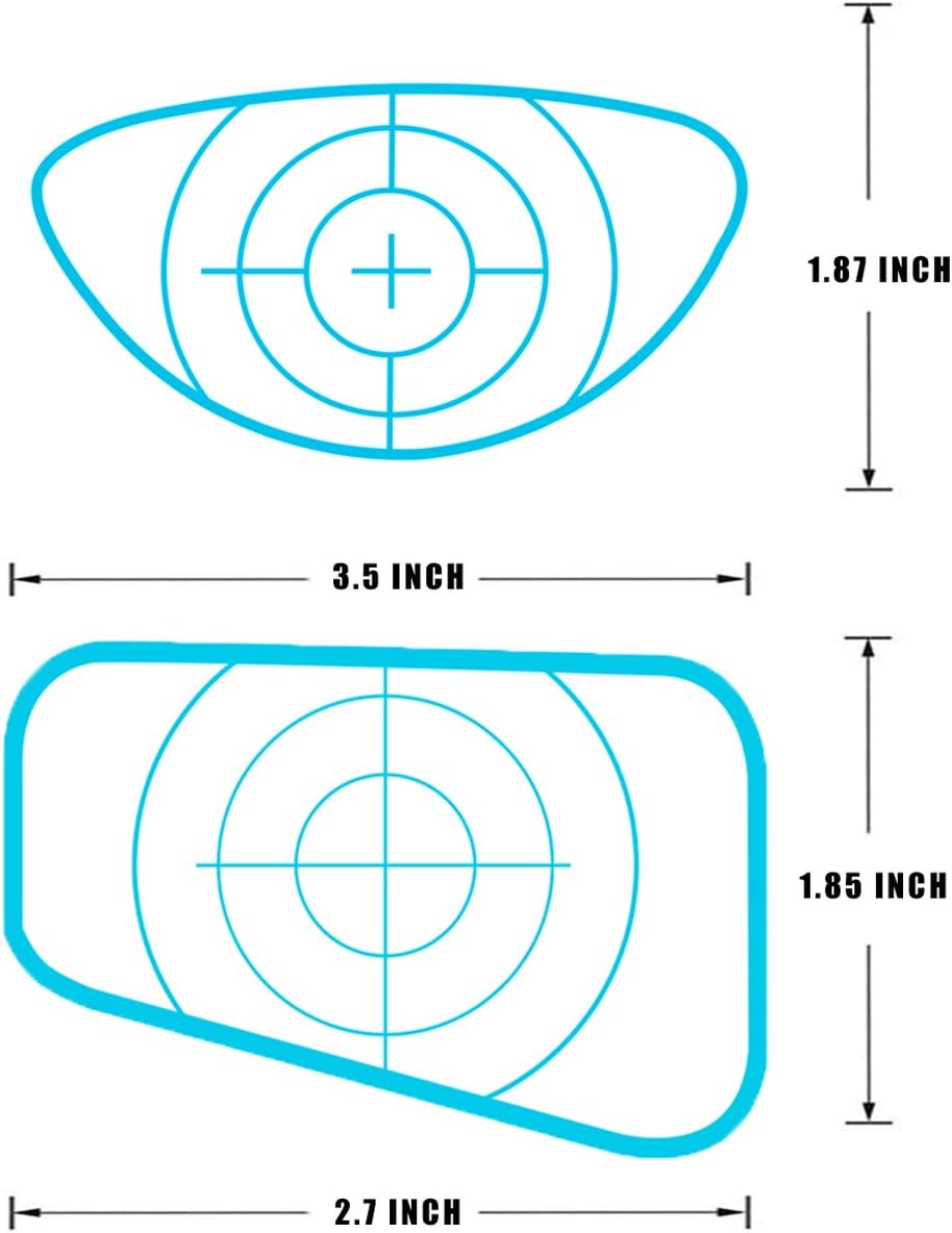 YOUOK Golf Impact Tape Labels, 200 Stickers, Driver, Iron & Wood Swing Trainer