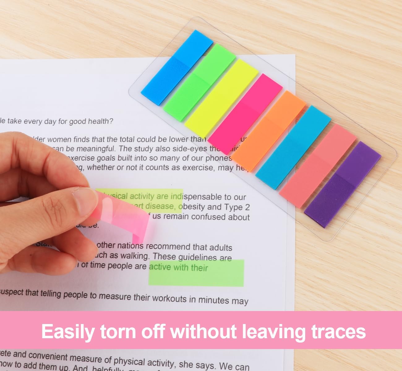 1920 Pcs Page Markers Colored Sticky Tabs,2 Design Transparent Arrow Flag Tabs,Small Sticky Note Flags for Notebooks,Writable Sticky Index Tabs for Annotating Books