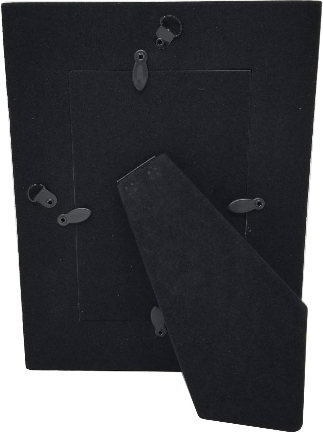 Boyfriend By Par Father's Day Golf Gift Engraved Leatherette Faux Leather Hanging/Tabletop Offset Horizontal/Landscape Personalized Group Grandparent Family Photo 5x7 Picture Black Frame