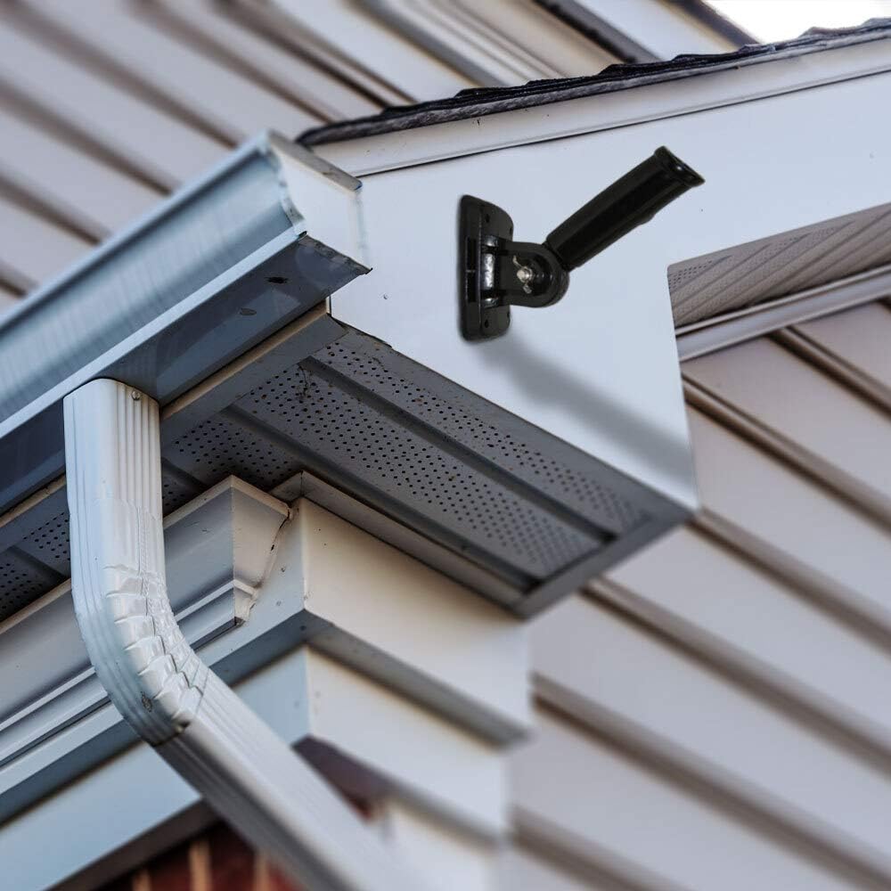 Black Flag Pole Mounting Bracket - Adjustable