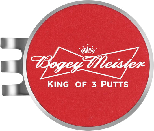 Golf Ball Marker Hat Clip, Funny Golf Accessories, Golf Gifts for Men 25 MM