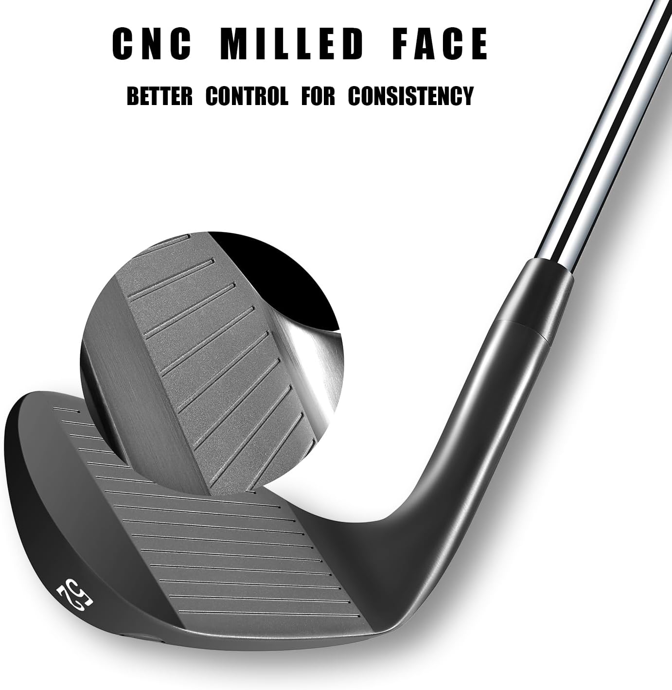 MAZEL Forged Golf Sand Wedge,Gap Wedge,Lob Wedge for Men,48/52/54/56/58/60 Degree Individual Golf Wedge,Milled Face for More Spin,Right Hand