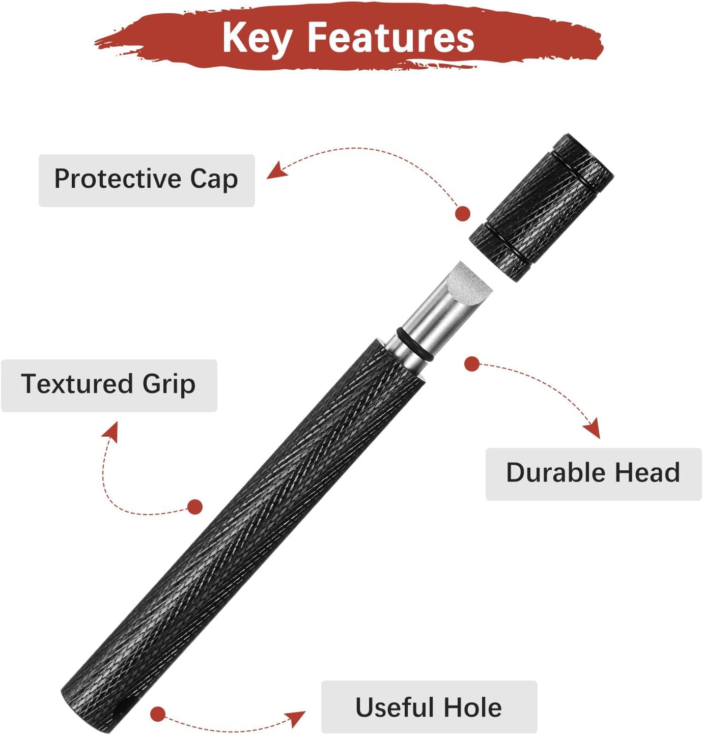 Golf Groove Sharpener Golf Club Groove Cleaner Generate Optimal Spin Use for Wedges & Irons