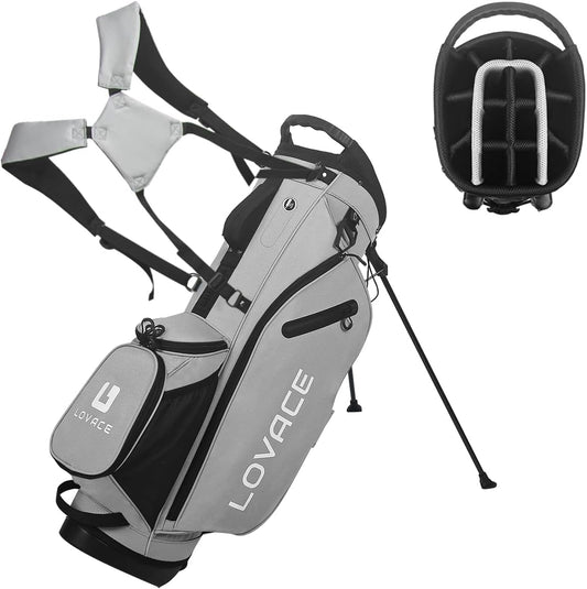 14-Way Golf Stand Bag, Lightweight Golf Bag with Stand for Men and Women