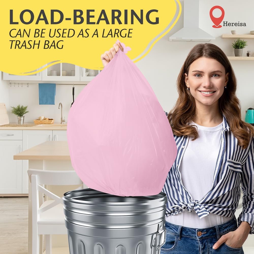 Brand Round Blush Pink Plastic 84" Disposable Tablecloth (3 Pack), Party & Event Decorative Cover