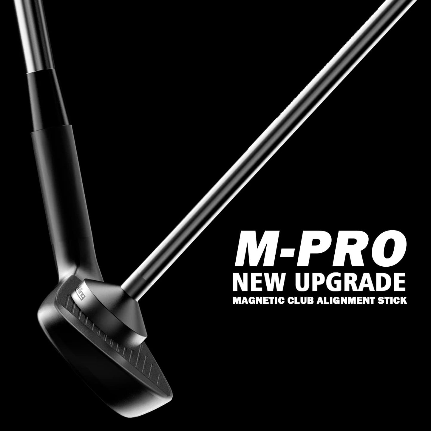 Golf Magnetic Alignment Rods,Golf Club Alignment Sticks,Magnetic Swing Training Aid Accessories Visualize Calibrate Golf Shots,hit The Target with The Right Golf Swing,Golf Gift