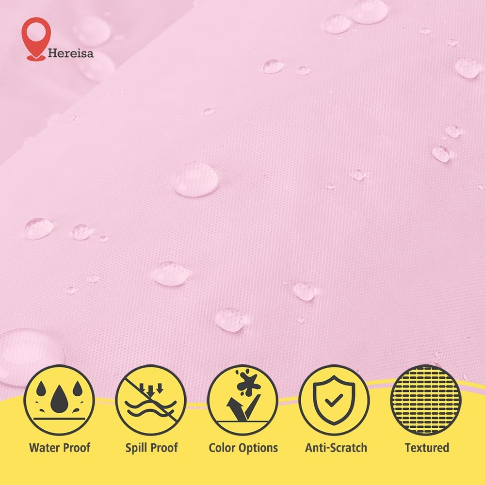 Brand Round Blush Pink Plastic 84" Disposable Tablecloth (3 Pack), Party & Event Decorative Cover