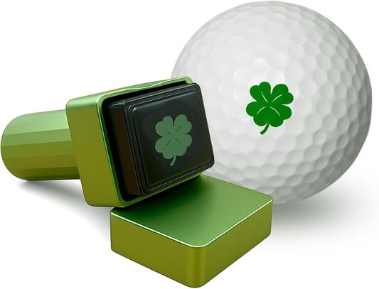 Lihome Golf Ball Stamp Personalized - Durable Waterproof Reusable Ink Stamper, Custom Golf Gift for Men, Dad, Retirement, Father's Day, Birthday & Christmas