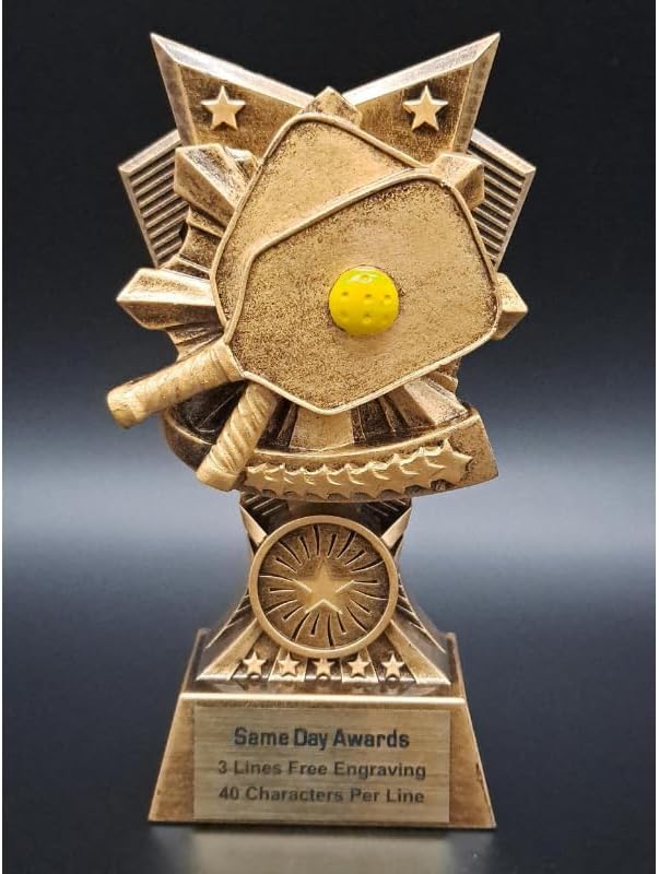 Champion V Sports Trophy Award with Custom Engraving – Recognition Trophy for Kids and Adults Team Awards for Competitions School Sports Student Athletes MVPs Tournaments and Celebrations