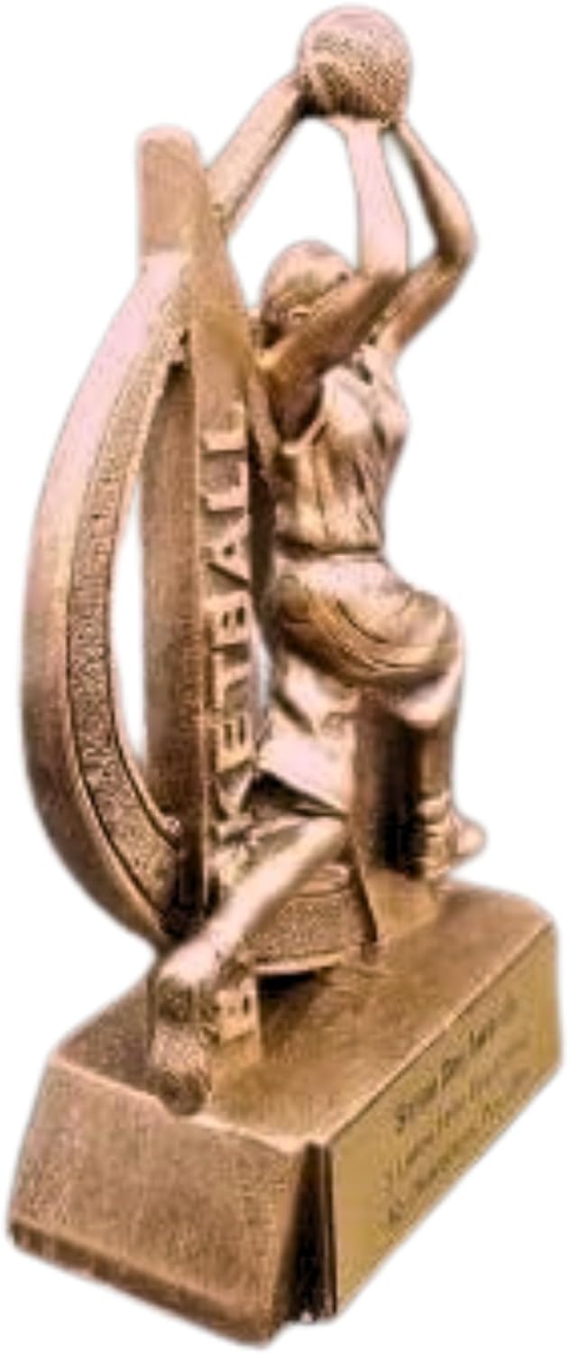 Sports Trophy – Ultra Action 6.5 Inch Engraved Resin Award – Personalized Recognition for Kids Youth Teams Schools Adult Leagues Coaches and Achievement Awards