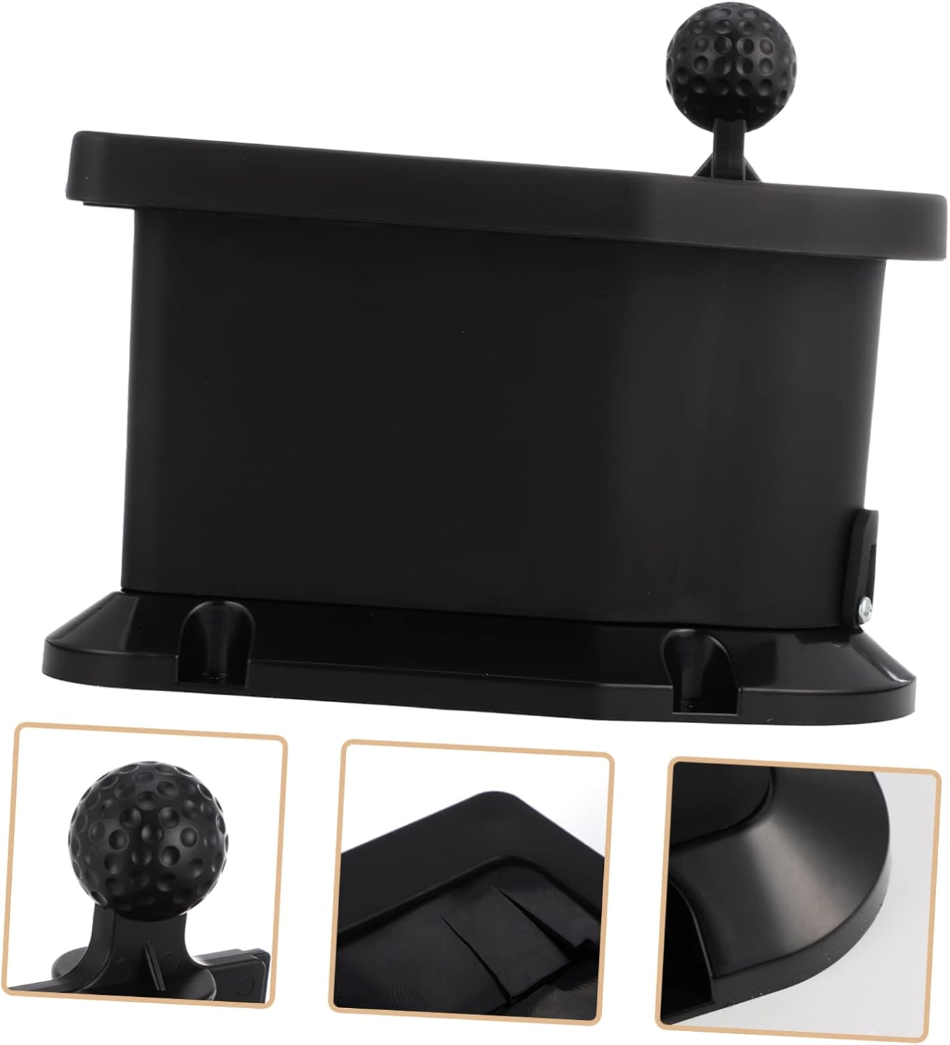 Portable Golf Club Ball Washer Manual Cleaning Tool for Easy Mounting Carts Lightweight and Compact Design for Use for Golf Enthusiasts