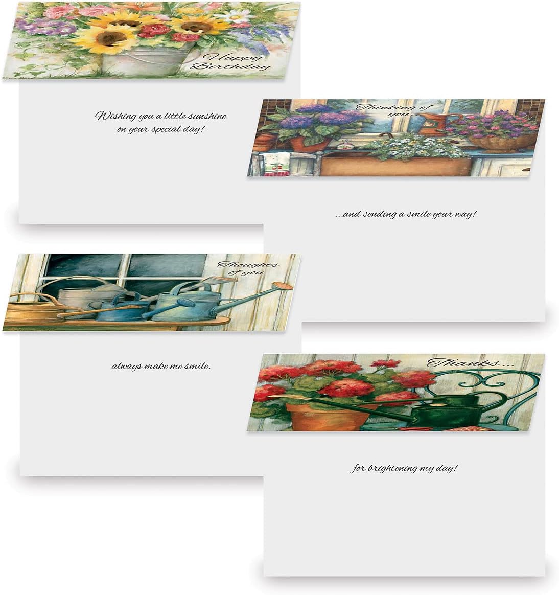 Current Country All Occasion Value Pack - 20 Cards With Envelopes, Celebration, Get Well, Sympathy, Birthday, Anniversary & Thinking of You Variety, Large 5" x 7" Assortment, 10 Design Set