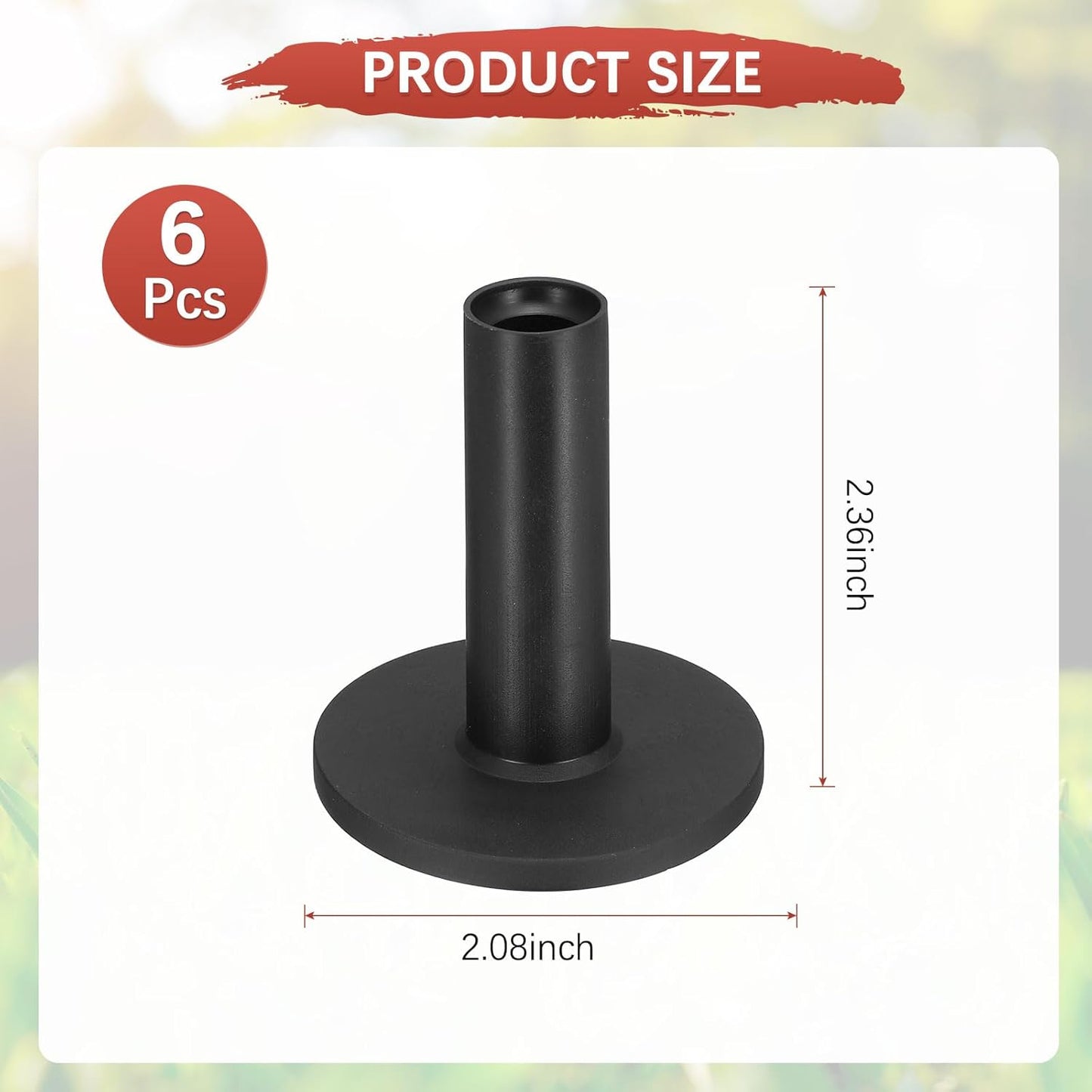 Rubber Golf Tees [] - Flexible Stable Ball Holder Use for Home & Outdoor & Indoor Tall Training Driving Range - [] Hitting Mats