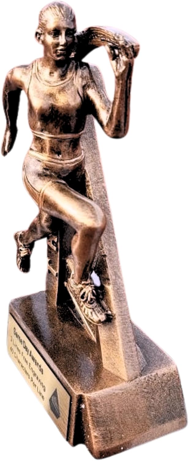 Sports Trophy – Ultra Action 6.5 Inch Engraved Resin Award – Personalized Recognition for Kids Youth Teams Schools Adult Leagues Coaches and Achievement Awards