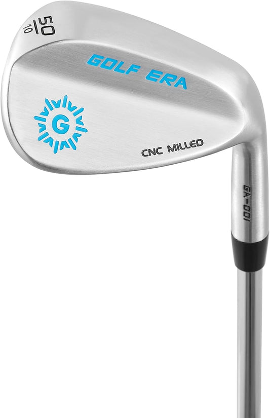 Golf Wedge - Premium Golf Wedge Set or Individual 50/52/54/56/58/60 - CNC Milled Face for More Spin - Golf Gap Wedge Sand Wedge Lob Wedge