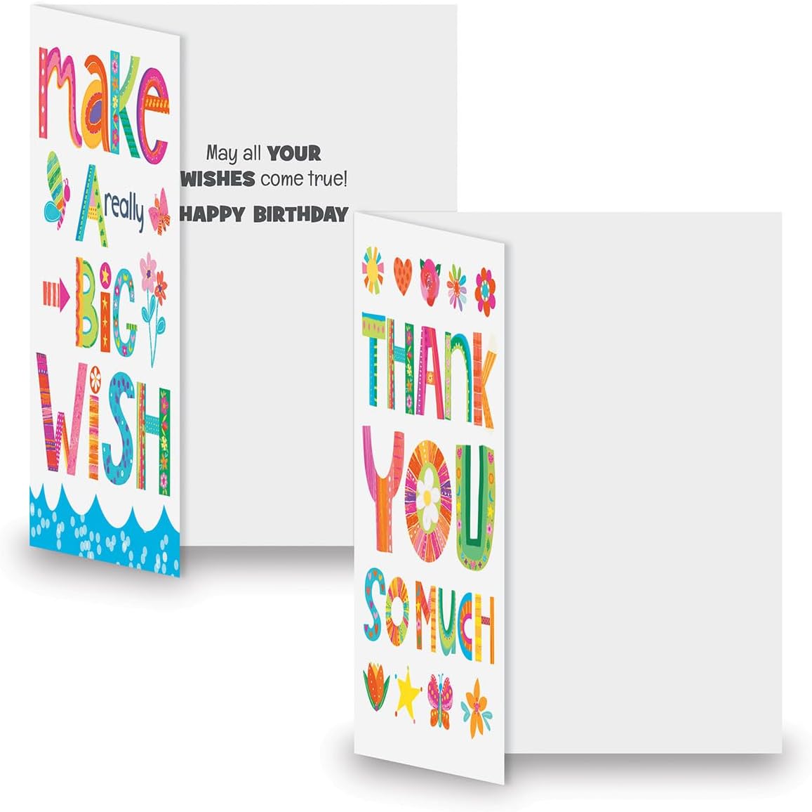Current Bright Inspirational All Occasion Value Pack-20 Cards With Envelopes, Celebration, Get Well, Sympathy, Birthday, Anniversary & Thinking of You Variety, Large 5" x 7" Assortment, 10 Design Set