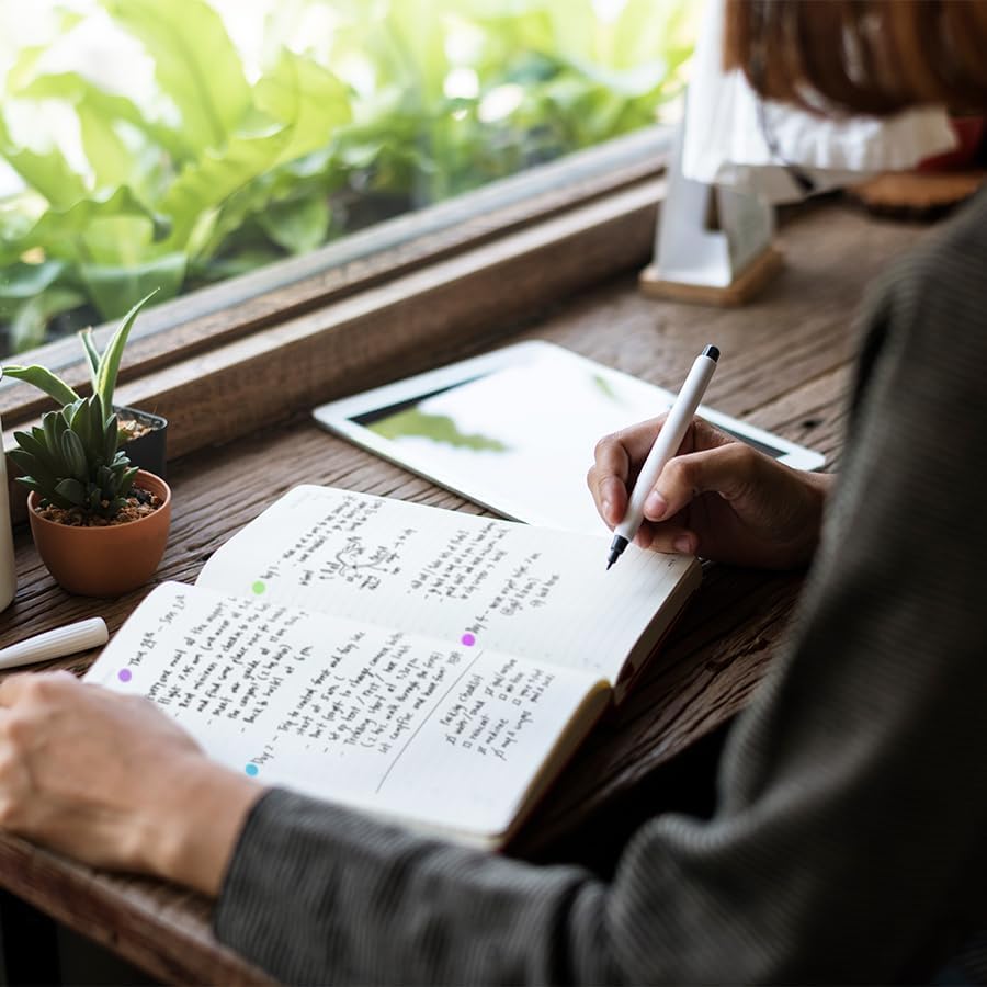 ChromaLabel 1/4 Inch White Dot Stickers, Permanent Color Coding Labels for Pricing, Arts and Crafts, Tiny Round Labels with Strong Adhesive, Small Circle Stickers, 1000 Labels - Case of 5