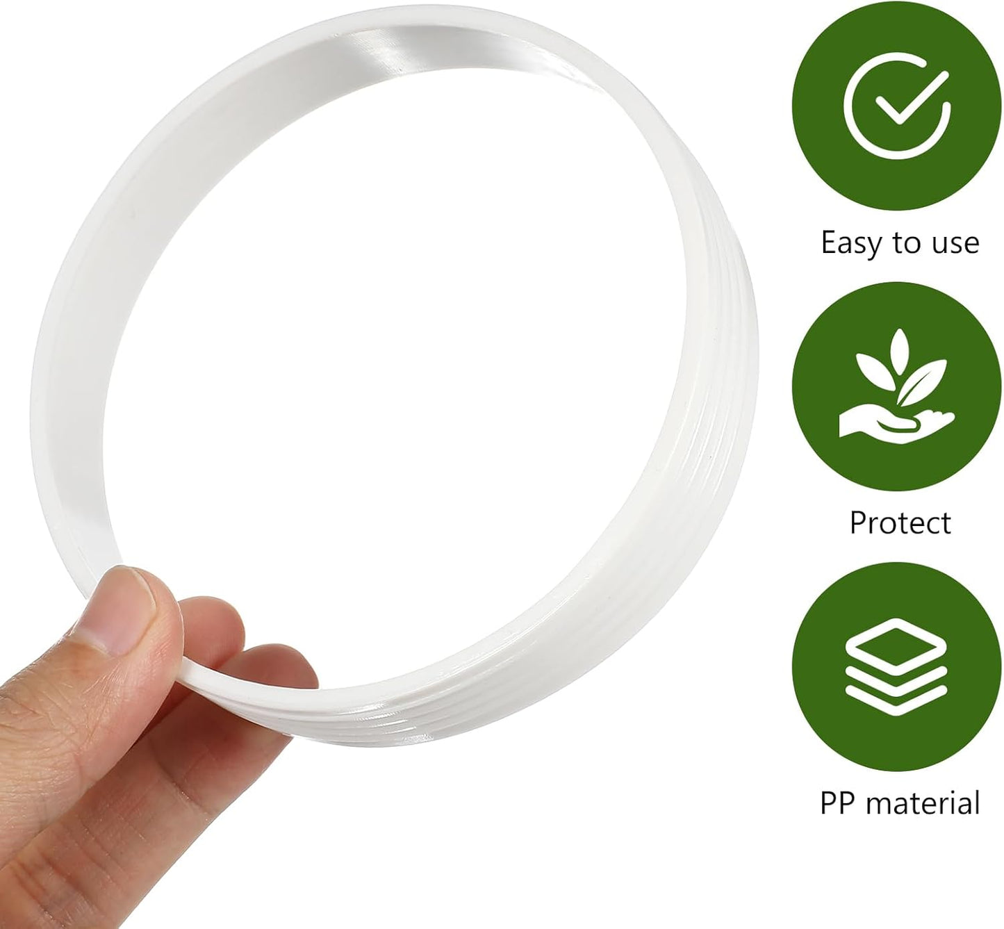 5pcs Golf Green Cup Rings: Portable Golf Putting Green Hole Cup Rings - Golf Training Aid Accessories for Outdoor, Backyards, Golf Course 11 x 11 x 2cm