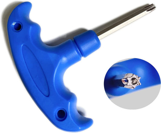 Golf Wrench Tool Fit For Taylormade Adams RBZ Callaway Cobra Weights Driver Fairway Golf Club Wrenches Tools Shaft Adapter Sleeve (T20+Blue)