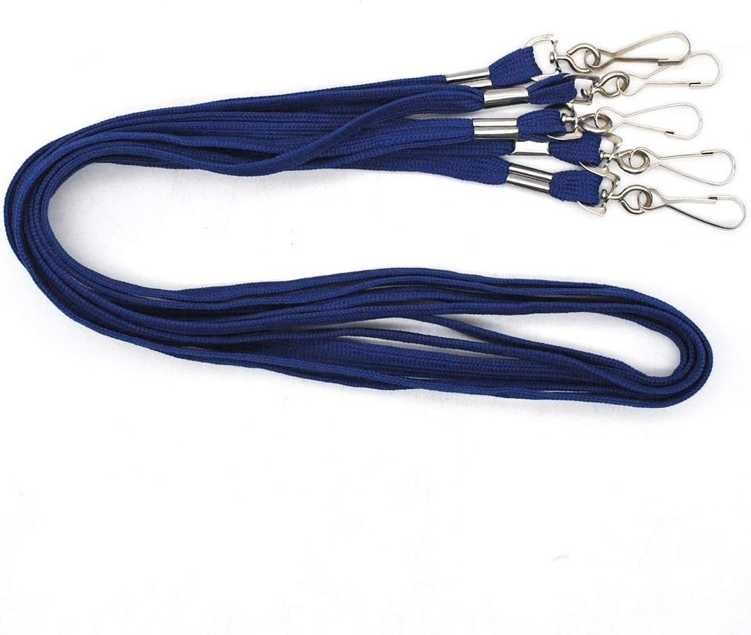 Bird Fiy Lanyard 100 Pack Bulk Badge Lanyards for ID Badges Neck Cruise Name Tag ID Holder