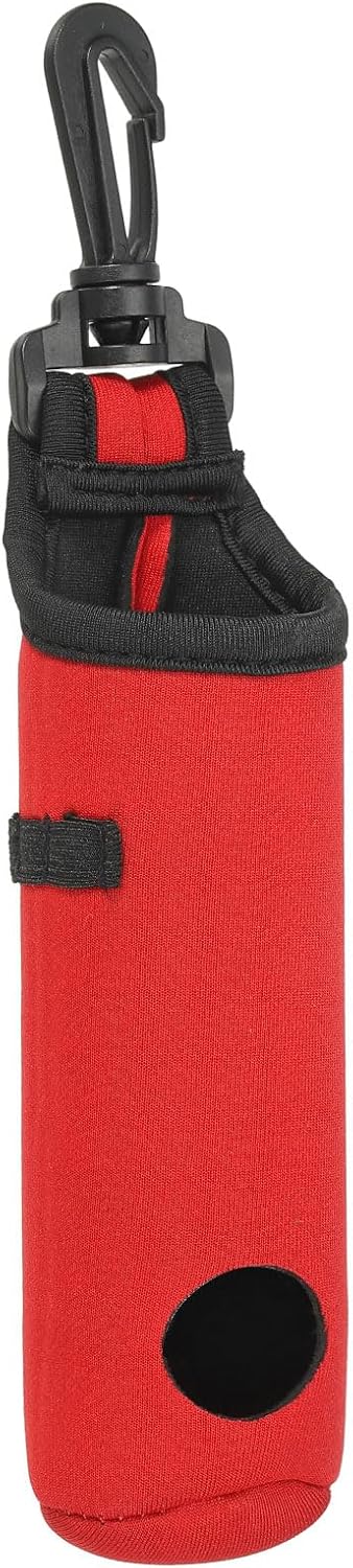 PATIKIL Golf Ball Carry Bag, Golf Tee Holder Pouch Portable Neoprene Golf Ball Holder with Clip for Men and Women Storage Gifts