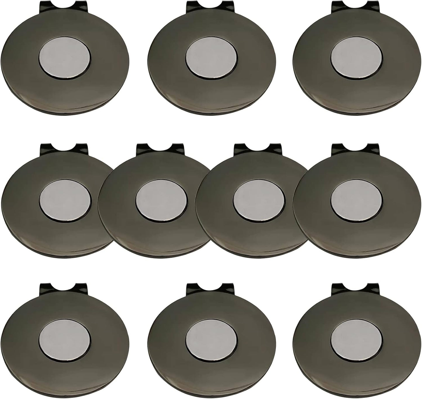Magnetic Golf Hat Clips Ball Marker Holder for Golf Gloves Hats Bags Caps Visor Belt