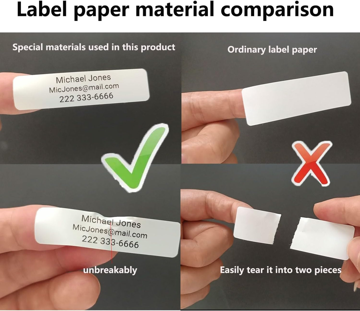 ZbZcYmt Customized Personalized Golf Club Name Labels Waterproof Oil-Proof Anti-Alcohol Ripstop Remove Without Leaving Glue Name Stickers for Golf Clubs 50labels