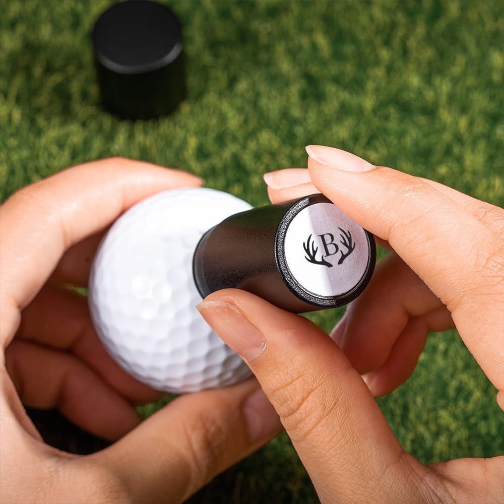 callie Custom Golf Ball Stamp - Personalized Golf Ball Marker Stamp with Monogram Name, Golf Accessories Gifts for Men, Dad, Husband, Golfers