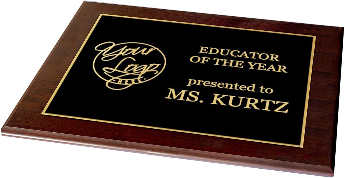 Personalized Engraved Plaques and Awards. Great for Retirement, Thank You, Military Recognition, Special Achievements, Memorials, Sports, School, and Corporate Awards