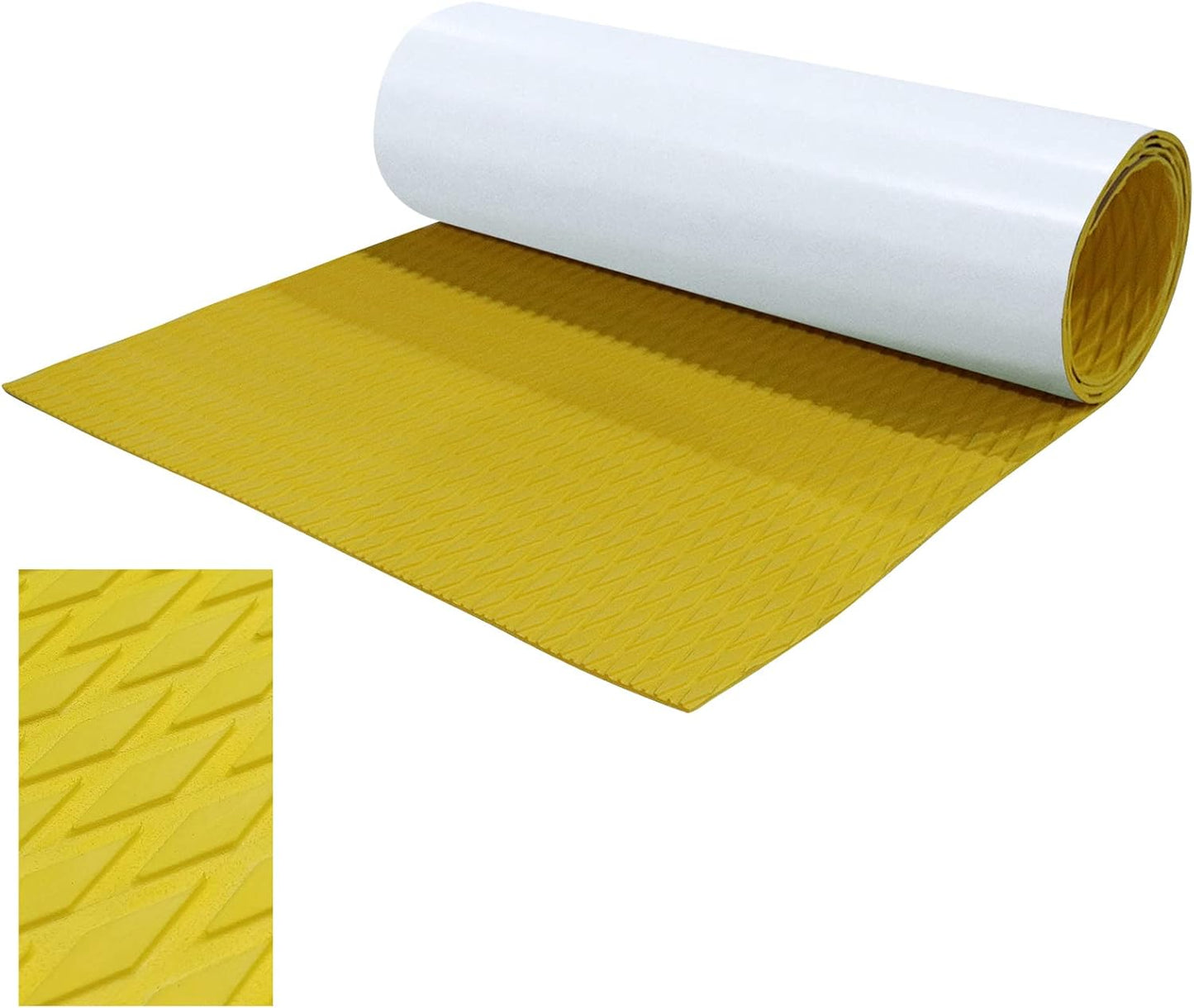 HZshark EVA Foam Boat Decking Sheet Universal DIY Surfboard Traction Pad Non-Slip Grip Mat Trimmable Sheet for Kayak RV Yacht Pool Skateboard Skimboard Step Green Yellow Orange Blue Dark Grey Black