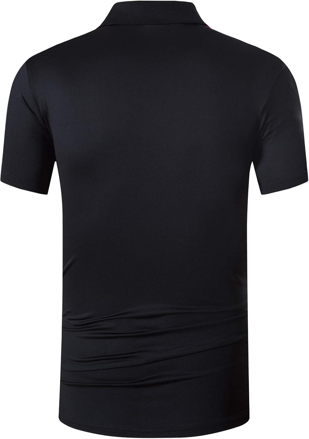 jeansian Men's Sport Outdoor Quick Dry Fit Short Sleeves Polo Tee Shirt Tshirt T-Shirt Tops Golf Tennis Bowling LSL195