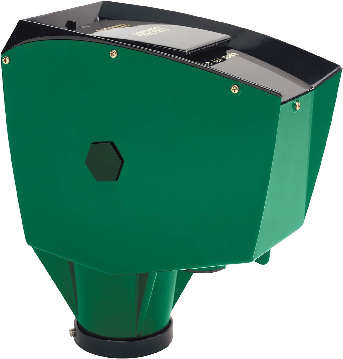 Standard Golf Classic Ball Washer - 4 Ball Capacity Golf Ball Cleaner | Improved Brush Design, Available in 7 Colors, Crank Style with Built-in Overflow Tubes | Perfect for Club Courses, Pros, & Home