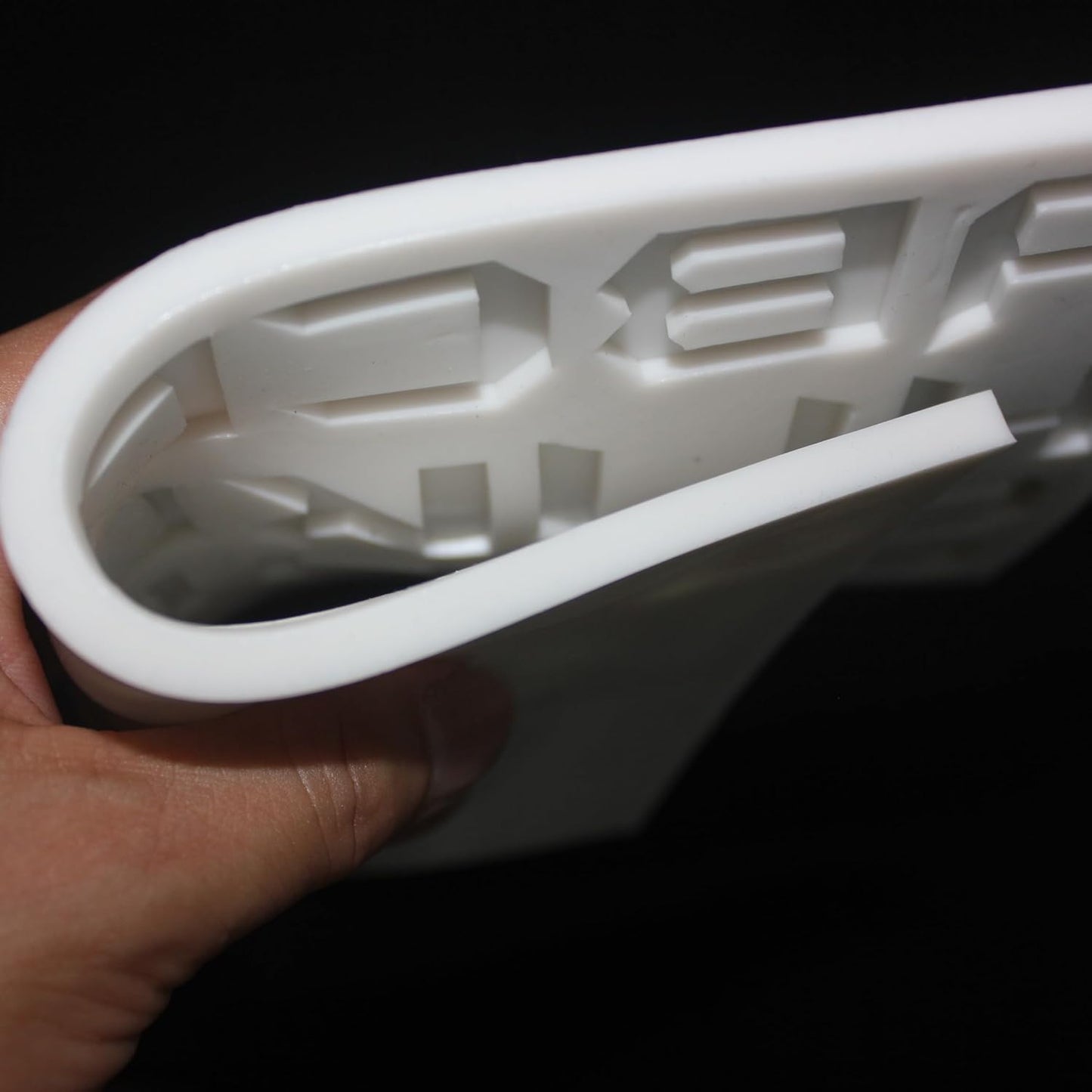 Stylish English Alphabets/Letters & Numbers Silicone Molds For Fondant Cake, Gum paste, Chocolate, DIY Cake Decorations (Angular)